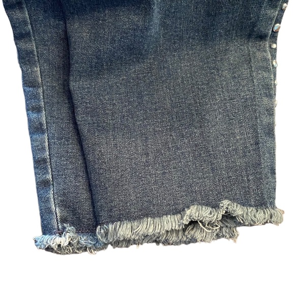 Inc Studded Distressed Skinny Regular Fit Womens Jeans Size 14 - Picture 4 of 8